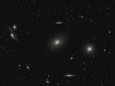 M 84. M86 Markarian