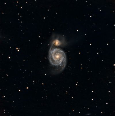 M51 The Whirlpool Galaxy