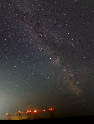 Aliens from Milky Way