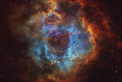 NGC 2237 "Rosette nebula" SHO