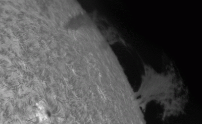 Анимация протуберанца 40мин 27-06-2025