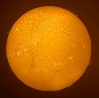 Солнце 14.04.2023