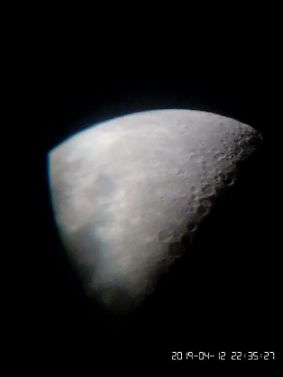 Moon on Smartphone