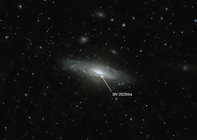 NGC7331 и сверхновая SN 2025rbs