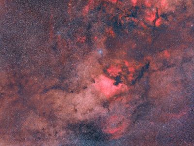 NGC 7000, IC 5070, Sadr and surroundings