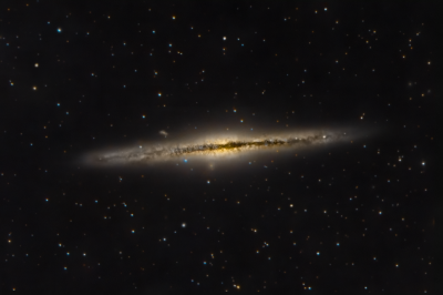 NGC 891 - Спиральная галактика