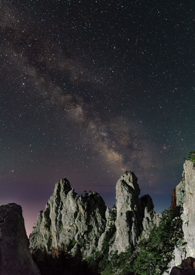 Июньская ночь на Ай-Петри