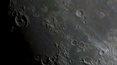 Mare Humorum & Gassendi Crater