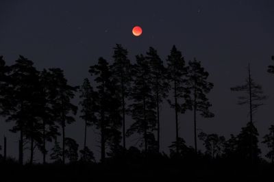 Лунное затмение 09.2025