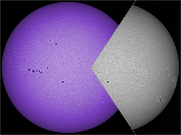 Chromosphere in Ca II K from 15.06.2025 - Astrophotography