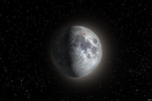 Moon in HDR - Astrophotography