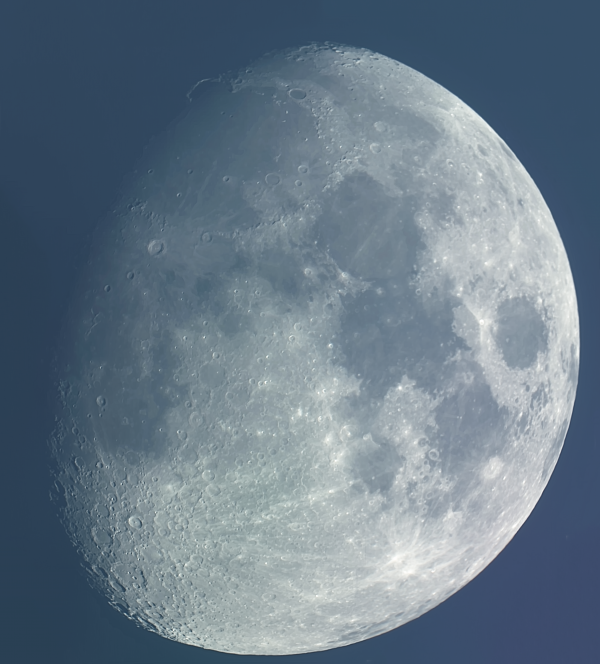 Evening Moon. From 01/02/2023 - Astrophotography