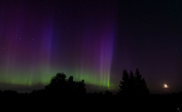Aurora at latitude 58* - Astrophotography