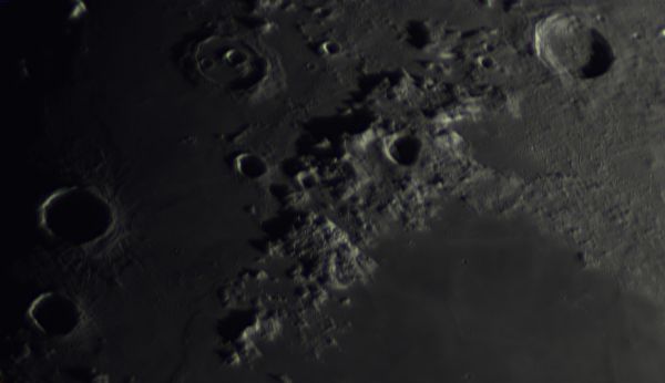 Moon, Caucasus, Autolycus, Aristillus, Cassini, Eudoxus - Astrophotography