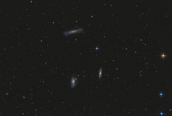 Leo Triplet - M65, M66, NGC3628 - Astrophotography