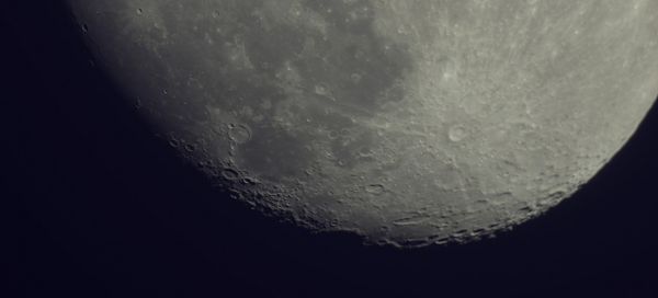 Moon (fragment) - Astrophotography