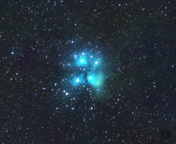 M45 - Pleiades cluster - Astrophotography