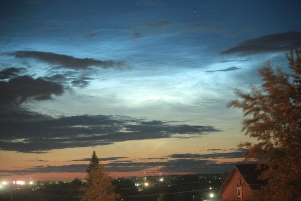 Noctilucent clouds - Astrophotography