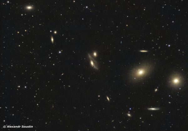Markarian's Chain - Astrophotography