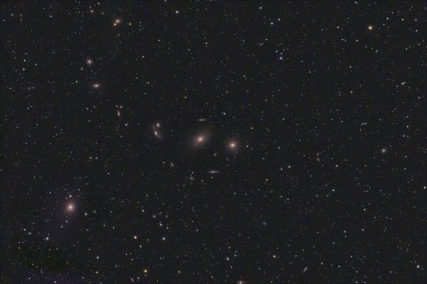 Markarian's Chain - Astrophotography