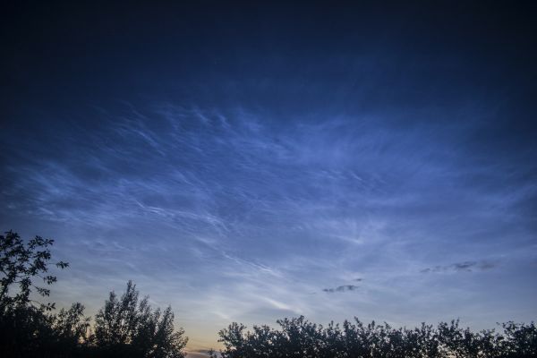 Noctilucent clouds on June 10, 2020 - Astrophotography