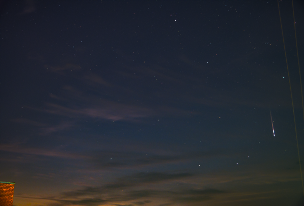 Perseid meteor shower on August 11, 2021 - Astrophotography