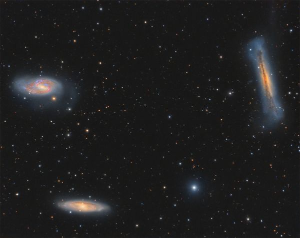 Leo Triplet - Astrophotography