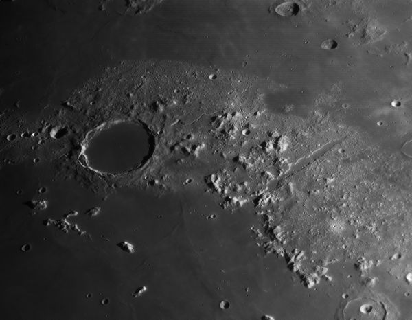 Plato and the Alpine Valley - Astrophotography