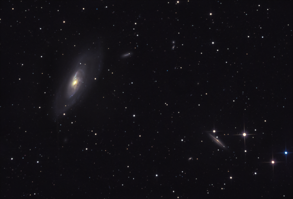M106 & NGC 4217 - Astrophotography
