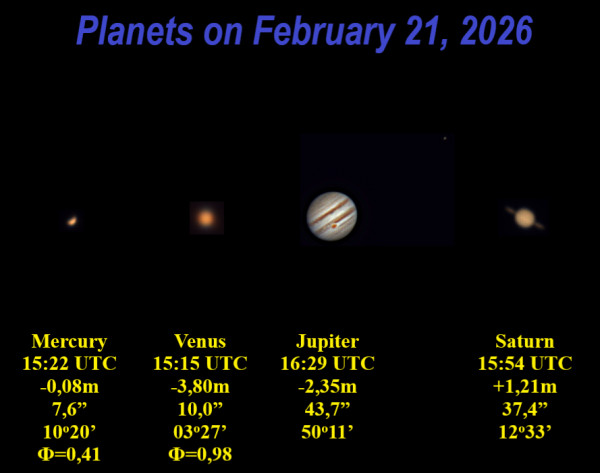 Planetary alignment ;) February 21, 2026 - Astrophotography