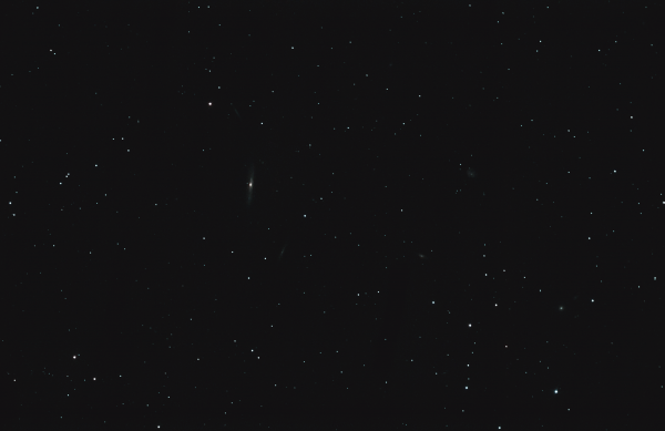 Galaxy NGC 4216 and the supernova within it - Astrophotography