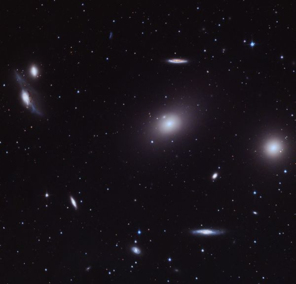 Markarian's Chain - Astrophotography