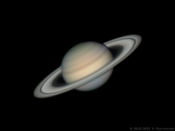 Saturn on July 26, 2022 - Astrophotography