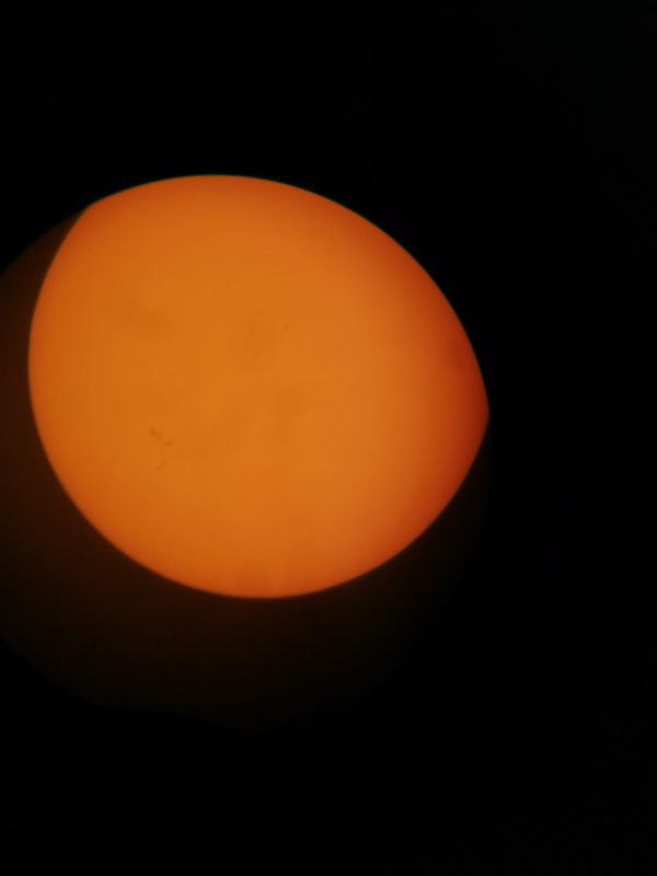 An extensive sunspot - Astrophotography