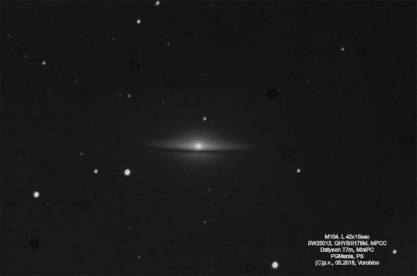 M104 - Astrophotography