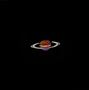 Saturn. (Noise reduction). - Astrophotography