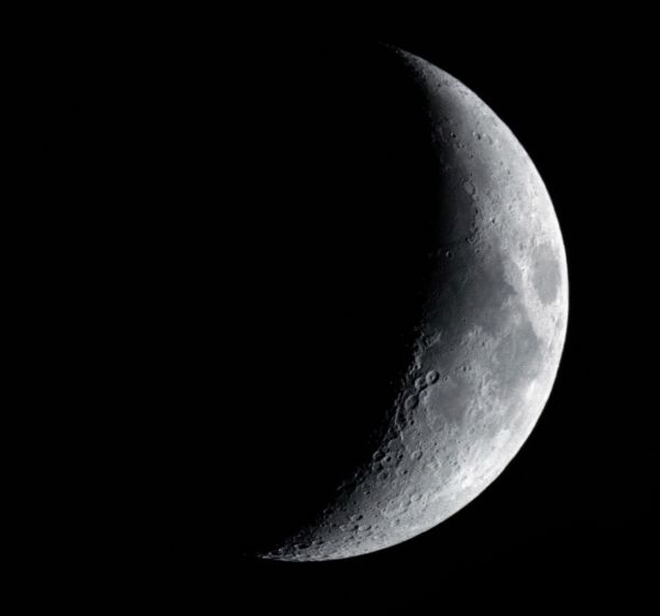 Moon - 25% light exposure - Astrophotography
