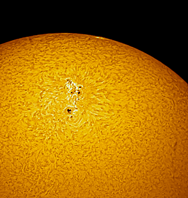 Sunspots from July 1, 2023 - Astrophotography