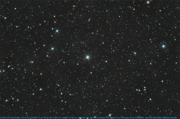 C/2024 E1 Wierzchos - Astrophotography