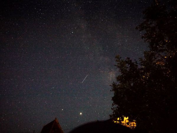Milky Way, planets, meteors at the dacha - Astrophotography