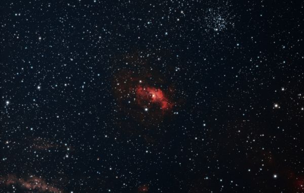 NGC7635 - Bubble Nebula & M52 - Scorpion Cluster - Astrophotography