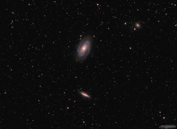 M81, M82 and NGC3077 - Astrophotography