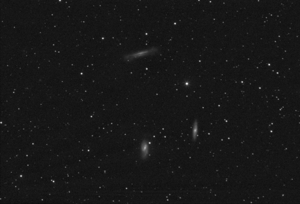 Triplet in the constellation Leo - Astrophotography
