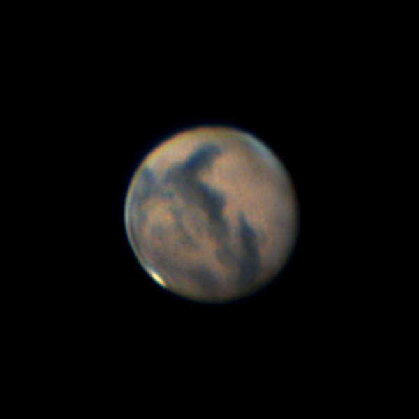 Mars, October 1, 2020 - Astrophotography