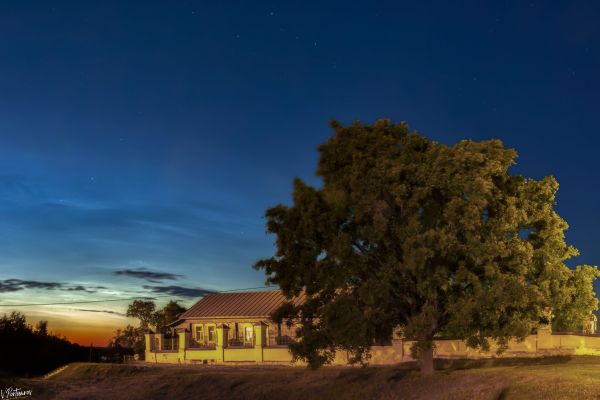 Noctilucent clouds - Astrophotography