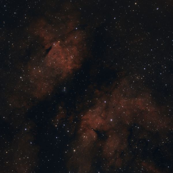 Butterfly Nebula IC1318 - Astrophotography