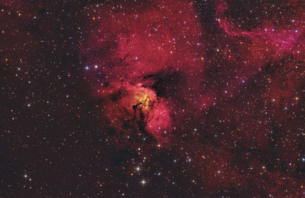 The Cobra's Throw or SH2-163 - Astrophotography
