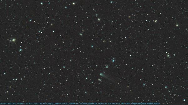 C/2019 T4 ATLAS - Astrophotography