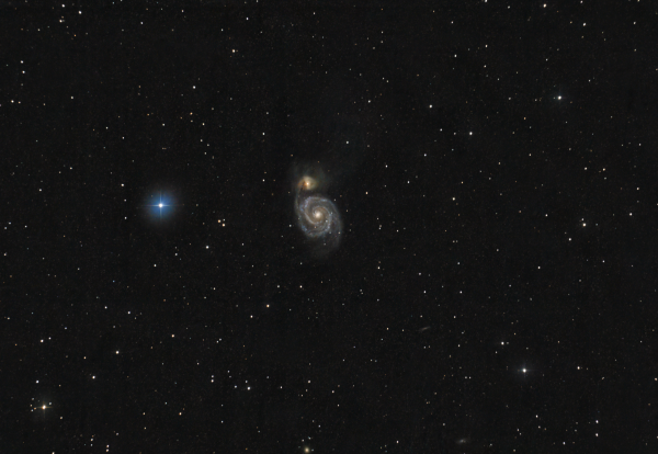 Whirlpool Galaxy/M51 - Astrophotography