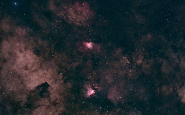 The Eagle and Omega - Astrophotography